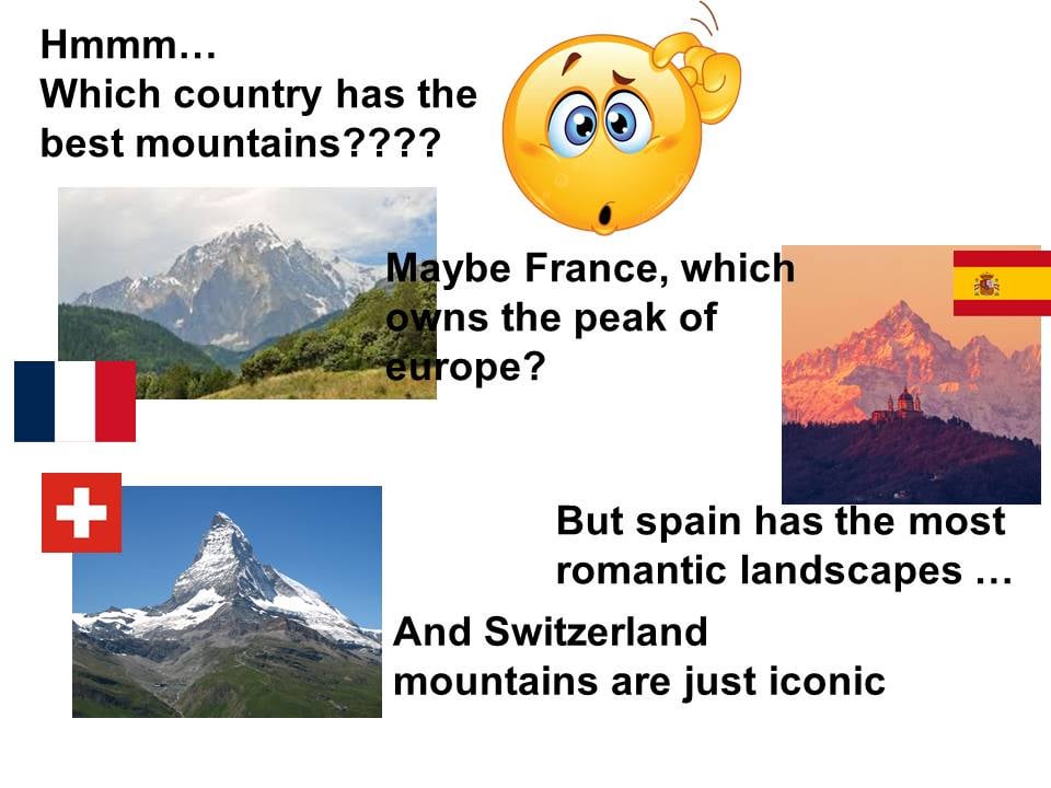 Very tough question indeed...