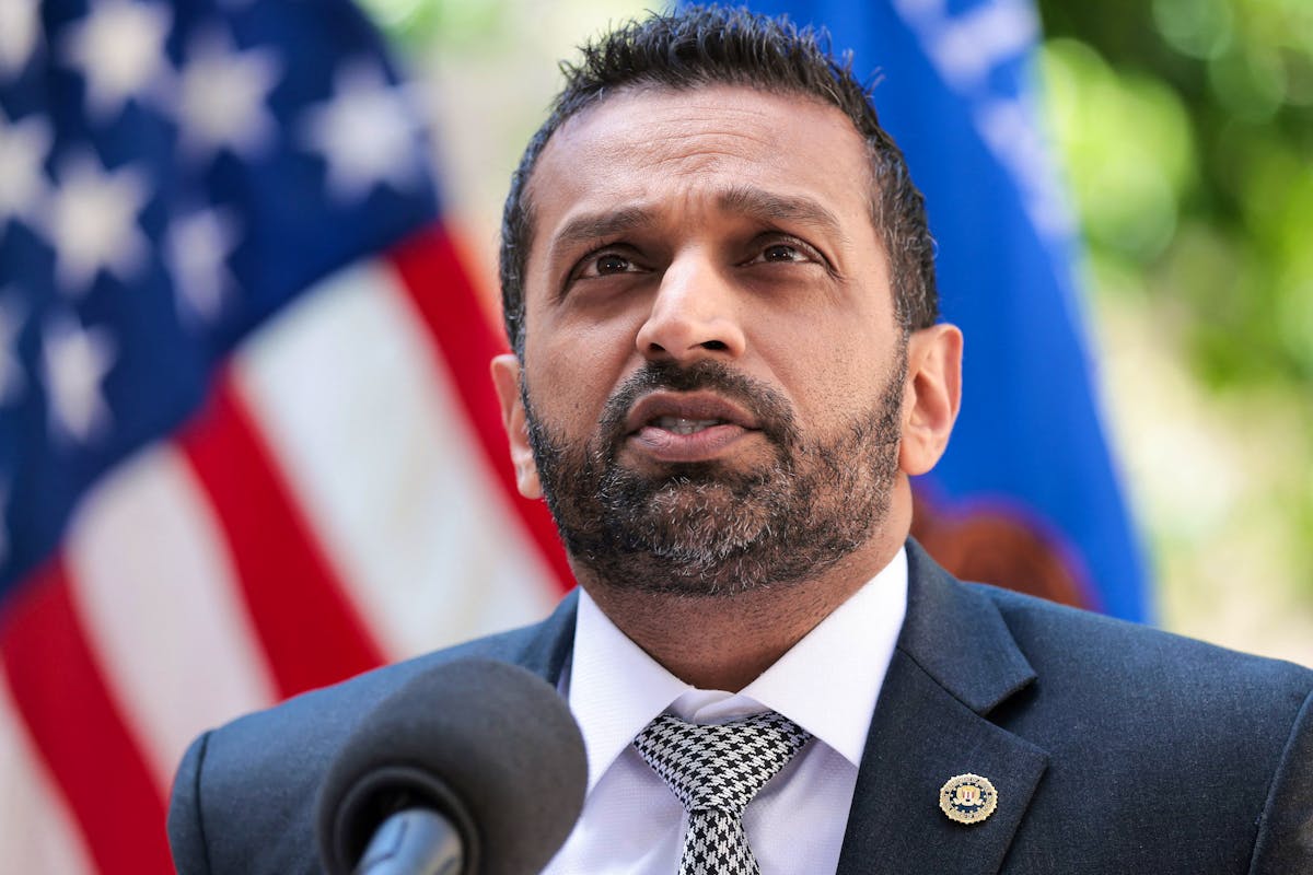 Kash Patel, le patron du FBI.