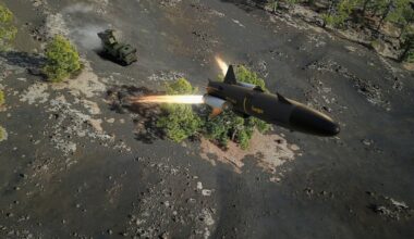 The RBS 15 Mk IV Gungnir missile / Photo credit: Saab