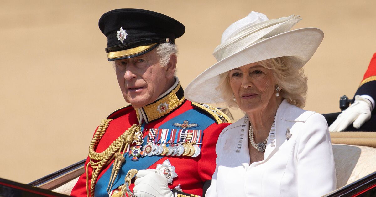 King Charles' fuming remark to Queen Camilla at Trooping the Colour | Royal | News