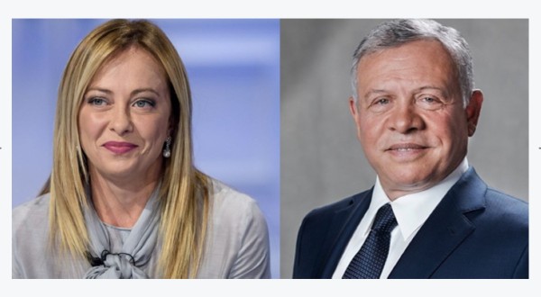 King receives call from Italy PM, warns of dangerous regional escalation