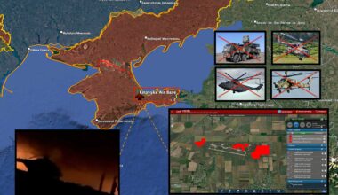 The Ukrainian SBU conducted another successful operation against a Russian airfield, this time on Ukrainian soil. The Kirovske Air Base in Russian-occupied Crimea was struck. One Pantsir-S1 air defense system and 3 choppers (Mi-8, Mi-26 and Mi-28) claimed to be destroyed. 27.06.2025 [Unconfirmed]