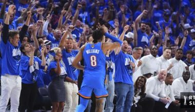 Finale, sedma tekma: Oklahoma City – Indiana 81:68 (po 3. četrtini)