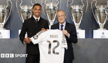 Real Madrid unveil Trent Alexander-Arnold