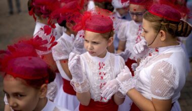 AP PHOTOS: Romanian children celebrate International Children’s Day at the Palace of Parliament | Region