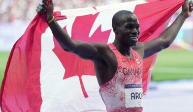 Canada's Marco Arop wins short-distance title at Grand Slam Track stop | National Sports