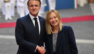Italy's PM, French president hold talks in Rome - World