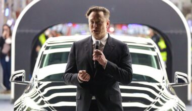 Elon Musk Drops Tentative Launch Date for Tesla Robotaxis