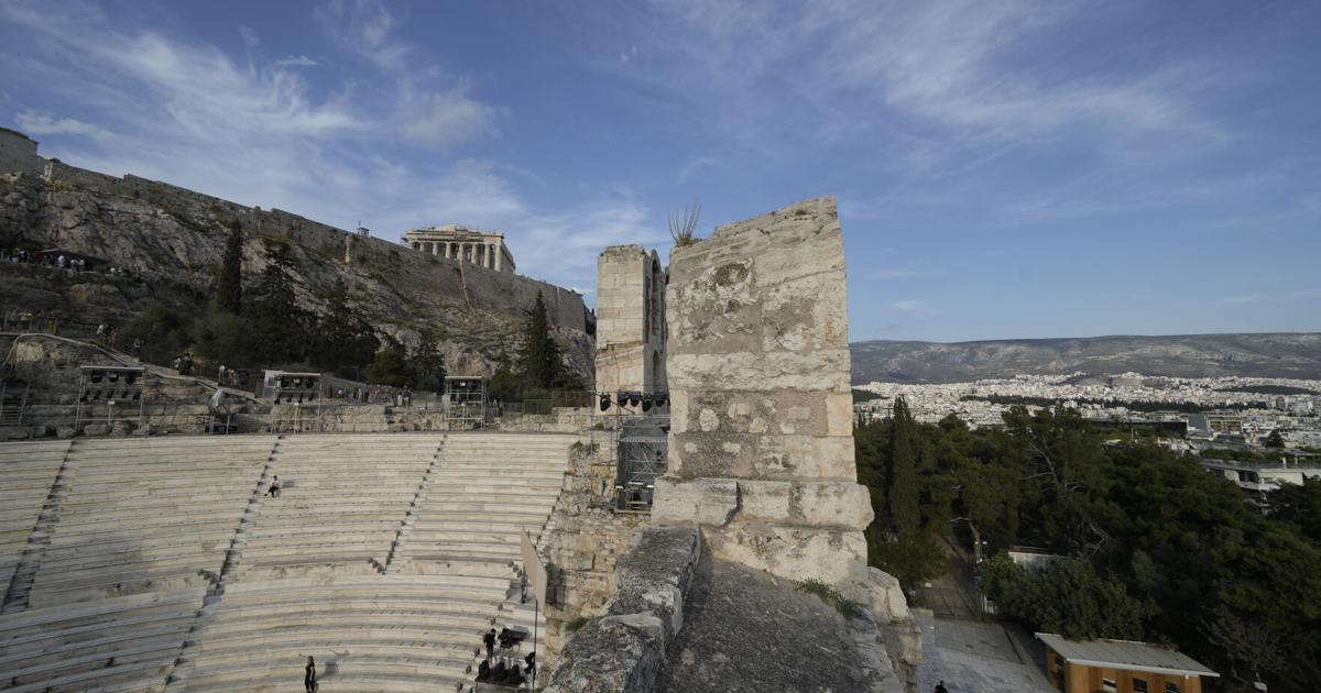 An ancient theater in Greece opens for its final season before undergoing a 3-year restoration | National News