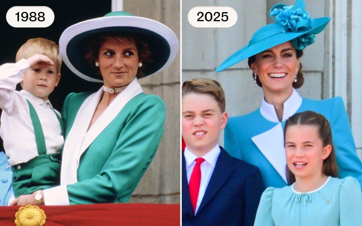 Who wore it better Trooping of the Colours