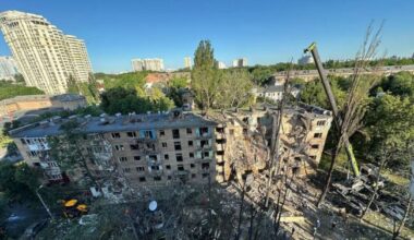 Russian missile and drone strike on Kyiv kills 7