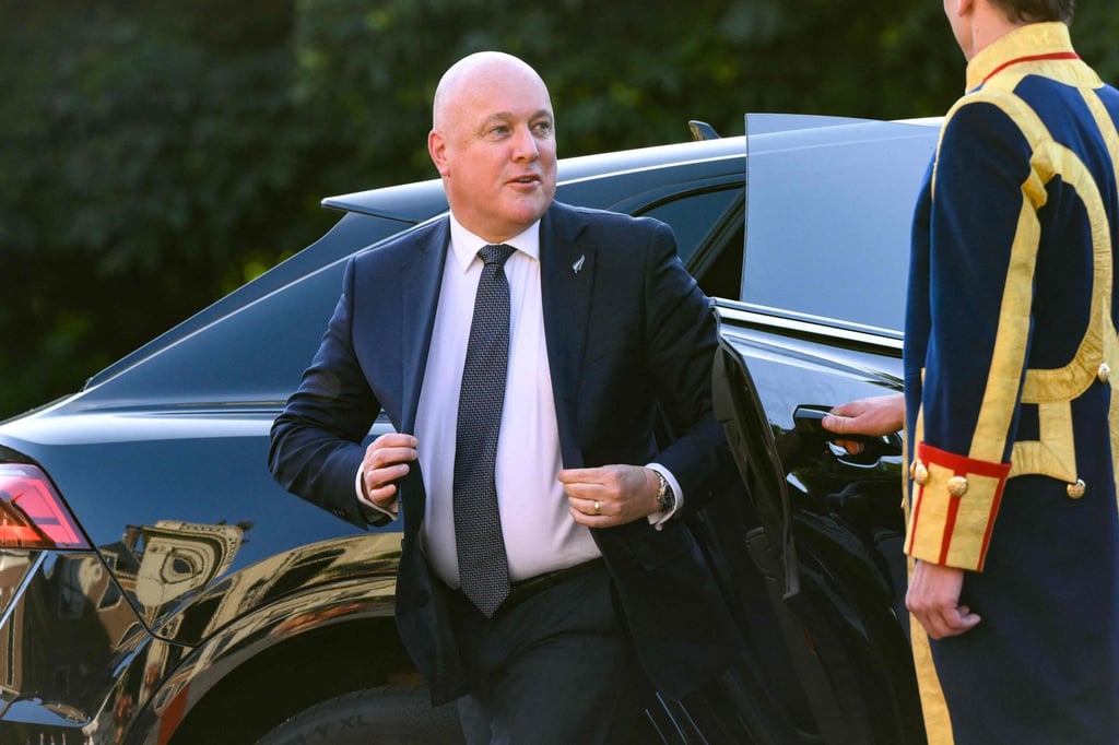 New Zealand’s Prime Minister Christopher Luxon arrives for a social dinner at a palace in The Hague on Tuesday during a Nato summit hosted by The Netherlands. Photo: AFP New Zealand’s Prime Minister Christopher Luxon arrives for a social dinner at a palace in The Hague on Tuesday during a Nato summit hosted by The Netherlands. Photo: AFP