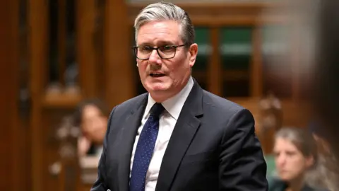 Reuters Britain's Prime Minister Keir Starmer delivers a statement at the House of Commons in London, Britain,