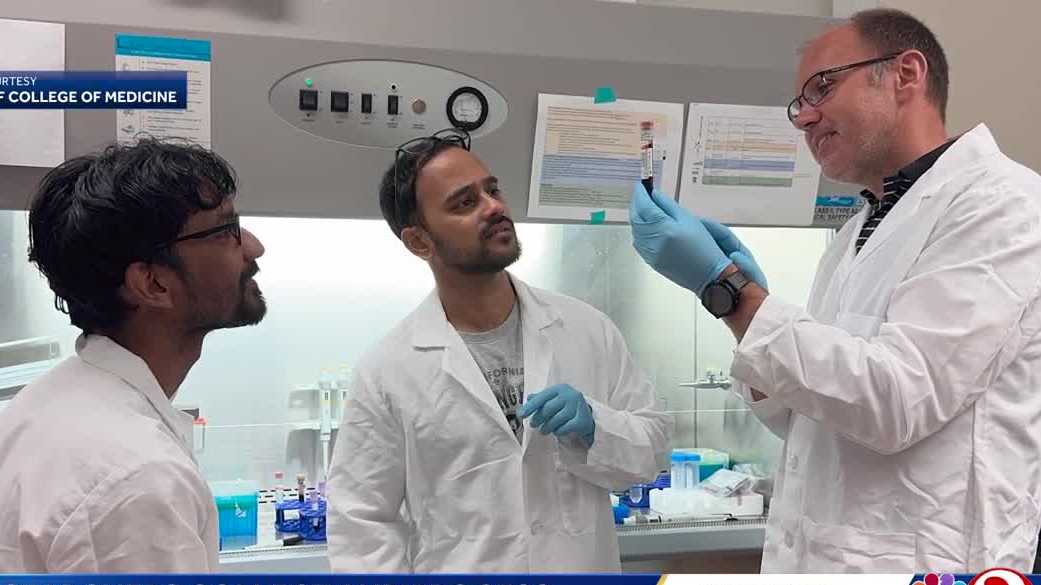 UCF scientists process Axiom-4 astronaut health samples