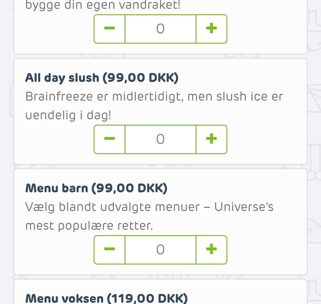 Uendelig Slush ice refill = 20x