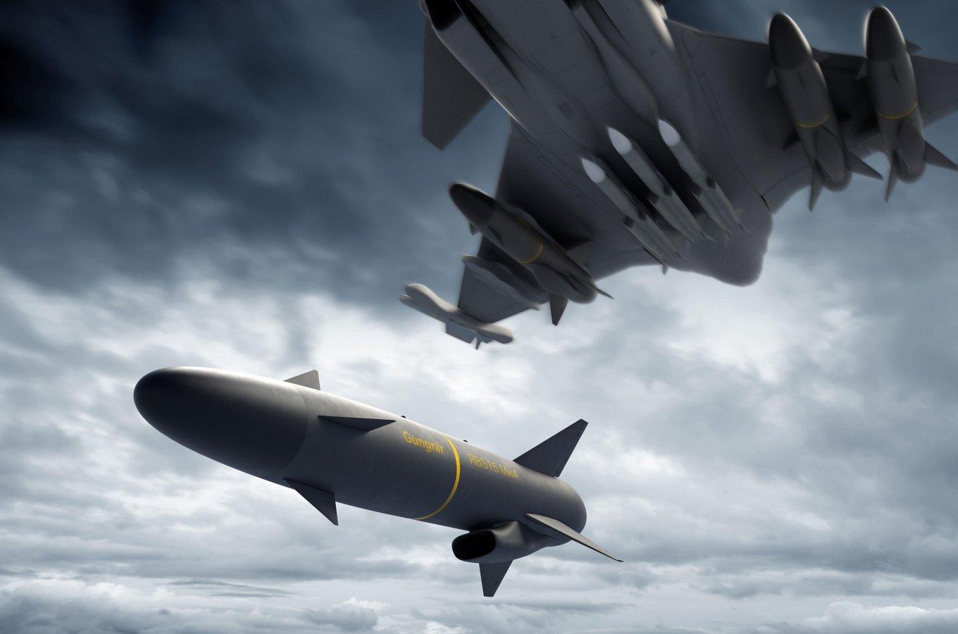 The RBS 15 Mk IV Gungnir missile