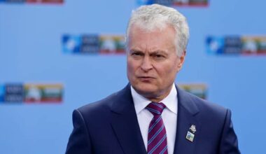 Lithuanian president criticises German chancellor for inaction on Russia