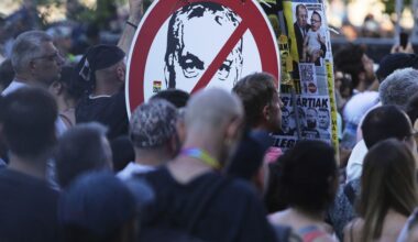 Hungary's PM Orbán says Pride marched in the Budapest 'on the orders of Brussels'
