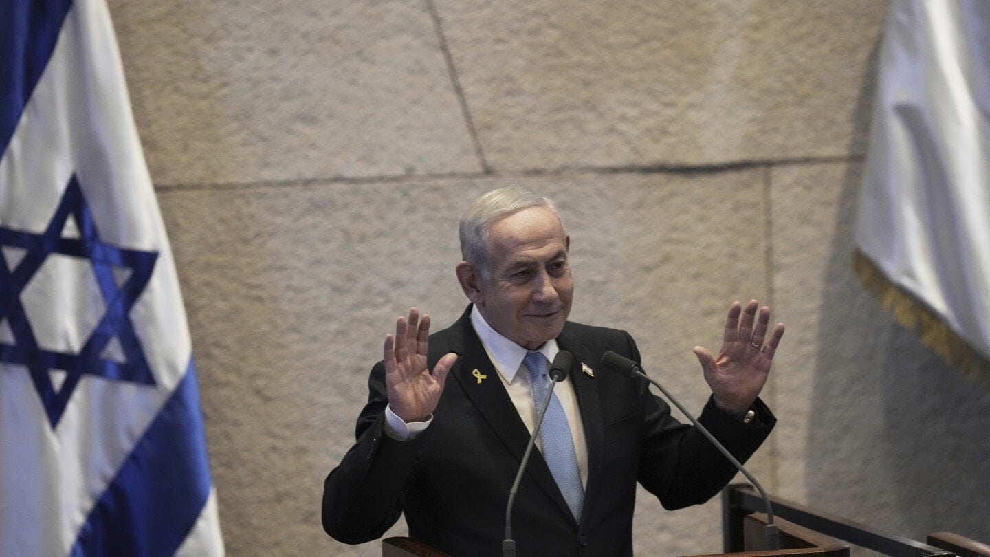 Netanyahu's government survives vote to dissolve Israel's parliament, with most of his ultra-Orthodox coalition partners joining him in voting against a bill that would have forced them to register for military service while the country is at war