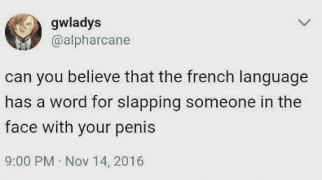 Wait... you guys don't ?