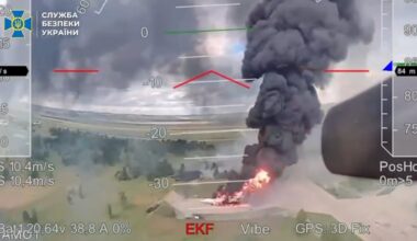 Ukrainian drone strikes Russian Tu-22 bomber: SBU releases new footage of Operation Spiderweb