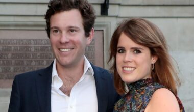 Princess Eugenie's playroom for August and Ernest could be a library in rare photo
