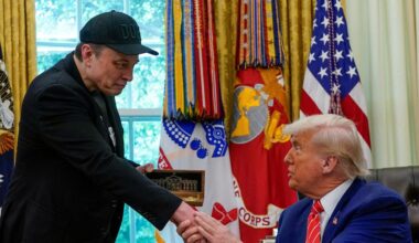 Trump says Elon Musk 'doesn't like me' at EV mandate repeal event