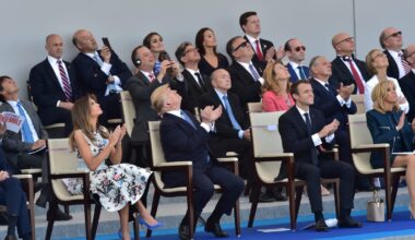 Trump gets a military parade for his birthday as US president turns 79