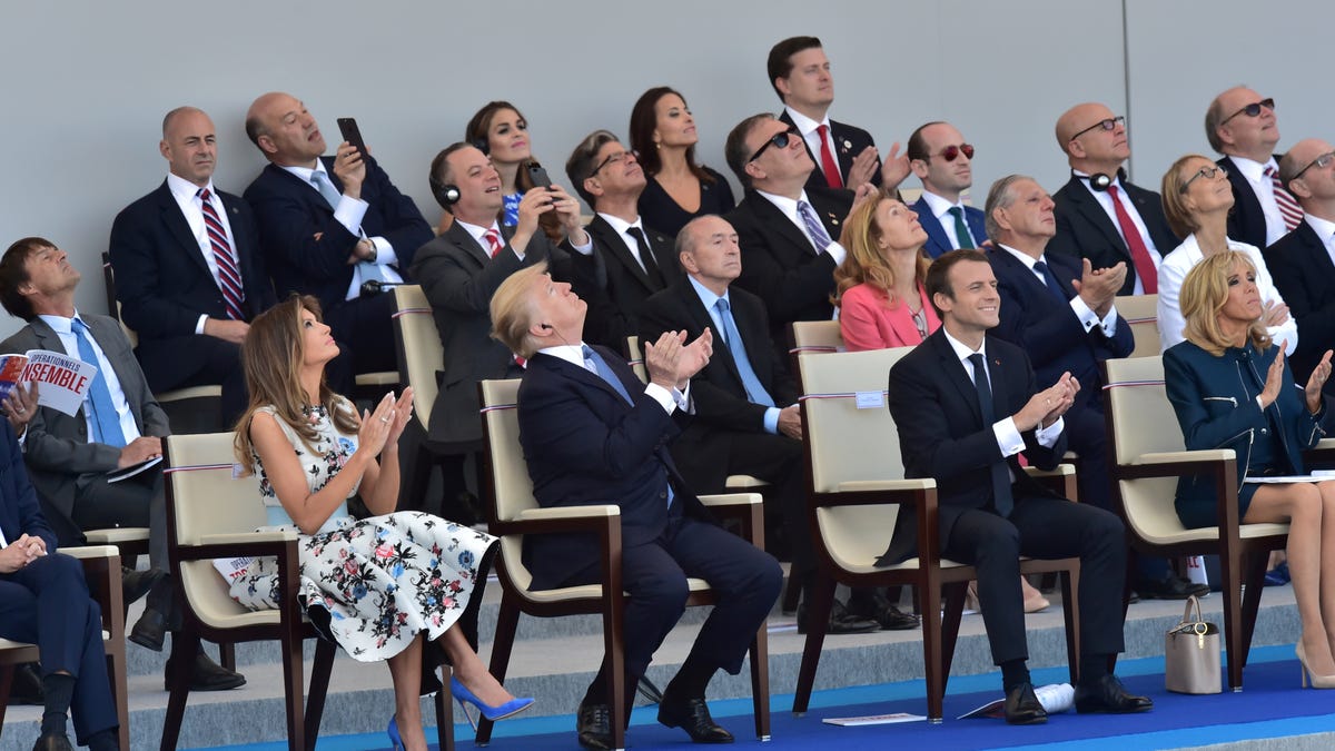 Trump gets a military parade for his birthday as US president turns 79
