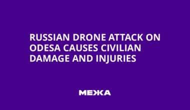 Russian Drone Attack on Odesa Causes Civilian Damage and Injuries