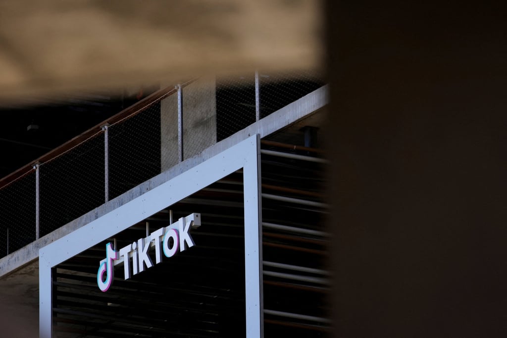 A view of the offices of TikTok in Culver City, California, April 2, 2025. Photo: Reuters