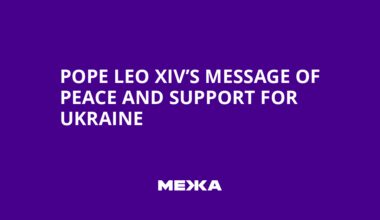 Pope Leo XIV’s Message of Peace and Support for Ukraine