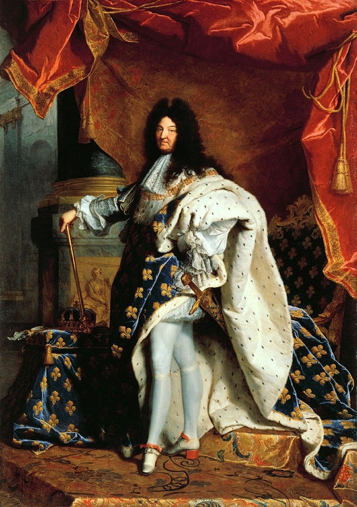 Ludvig XIV, även kallad Solkungen, levde i en nästan ofattbar lyx. Men hur guldkantat var hans liv – egentligen? Målning av Hyacinthe Rigaud.