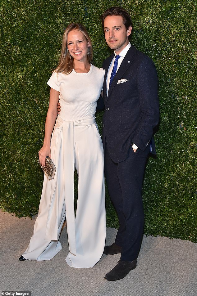 Alex was once married to Meghan Markle's BFF Misha Nonoo (pictured together in 2014)