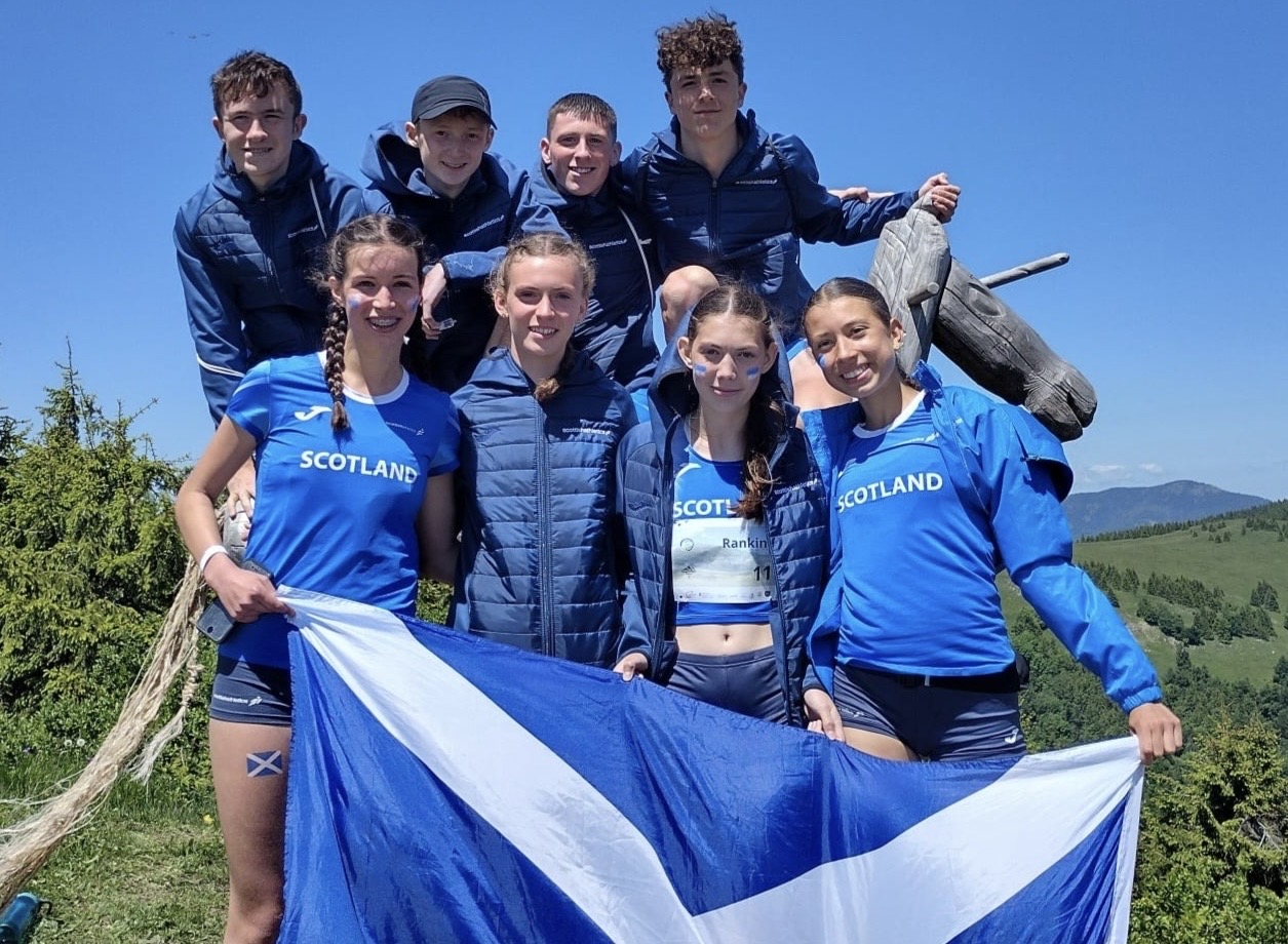 Young Scottish hill runners impress in the Slovakian sunshine