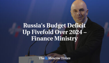 Russia's Budget Deficit Up Fivefold Over 2024 – Finance Ministry