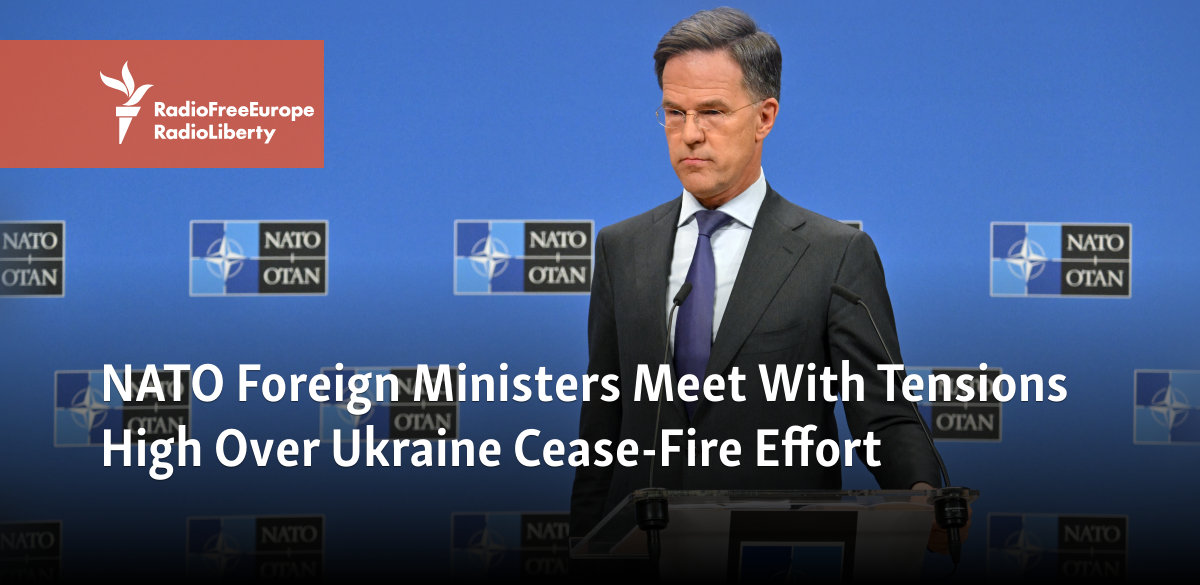 Rubio Reiterates US Commitment To NATO At Foreign Ministers Meeting In Brussels