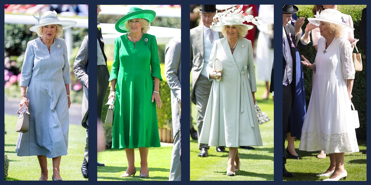 All of the Brooches Queen Camilla Wore to the Ascot Racecourse This Week