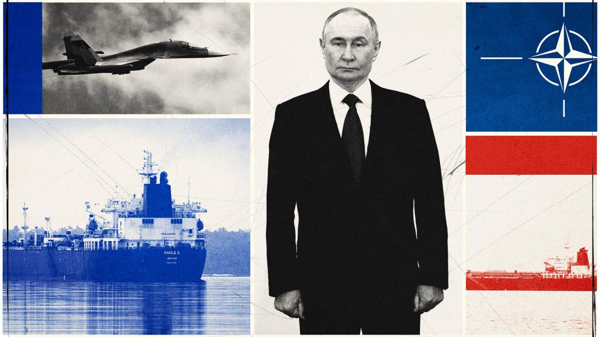 How Putin's shadow fleet of ageing oil tankers could trigger a war with Nato