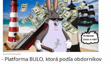 BULO ponzi - preto teraz tolko hubarov stroskotava