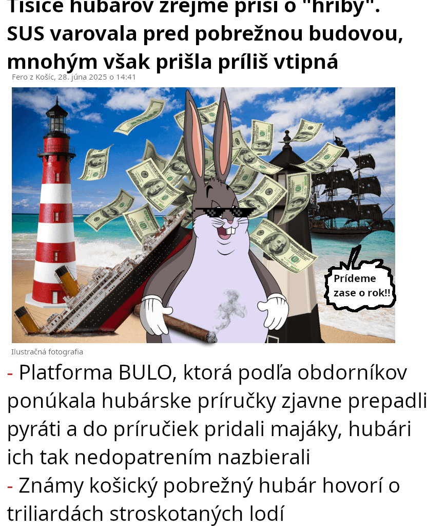 BULO ponzi - preto teraz tolko hubarov stroskotava