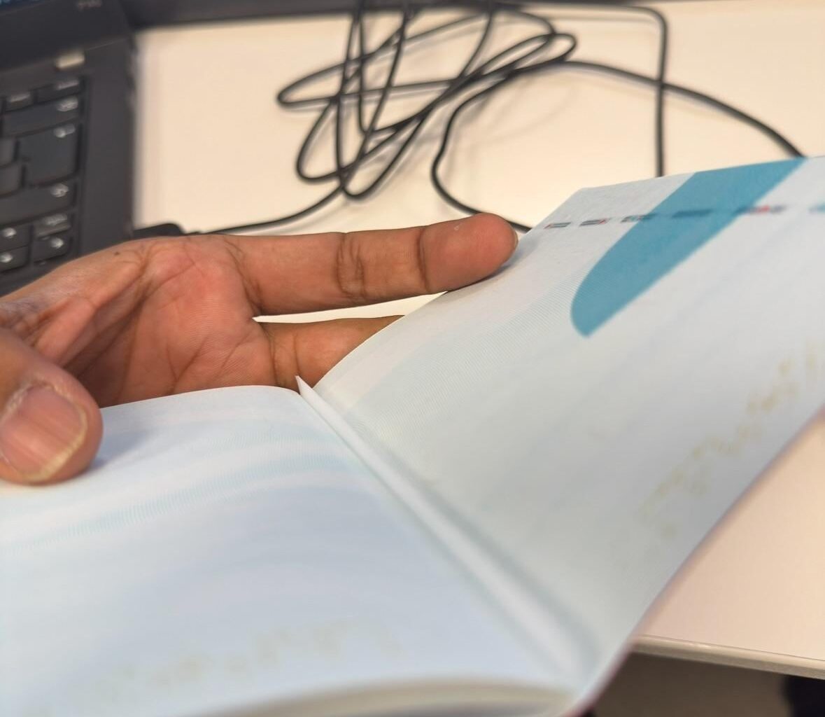 Passport last page is missing