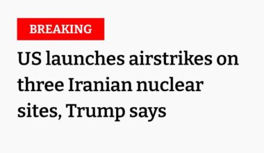 Trump Confirms The United States Just Finished Bombing Fordow, Iran