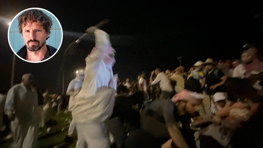 Frédéric Choffat était à la marche mondiale vers Gaza en Egypte et a vu des manifestants se faire fouetter