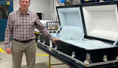 Metal casket maker ready for trade war to end after steel hit with 50% tariff