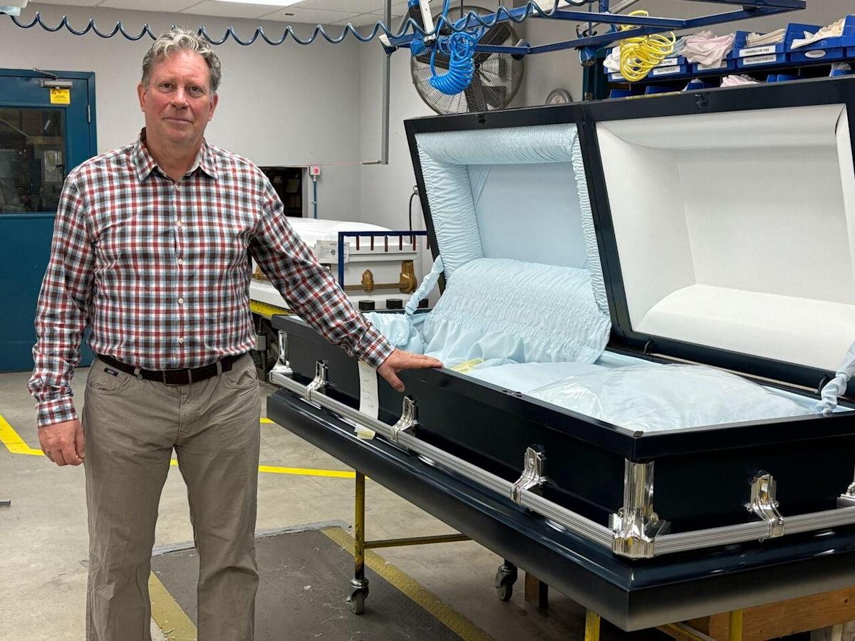 Metal casket maker ready for trade war to end after steel hit with 50% tariff