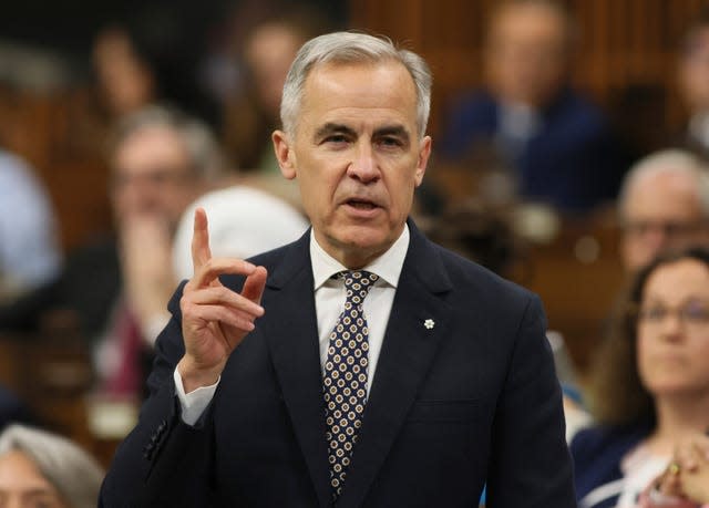Canadian Prime Minister Mark Carney