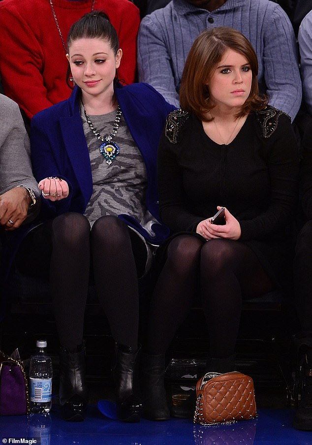 Their friendship was first put on display at Madison Square Garden in December 2013, when the duo watched where she watched the Atlanta Hawks take on the New York Knicks (pictured)