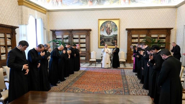 Pope tells future Vatican envoys to serve with humility and faith