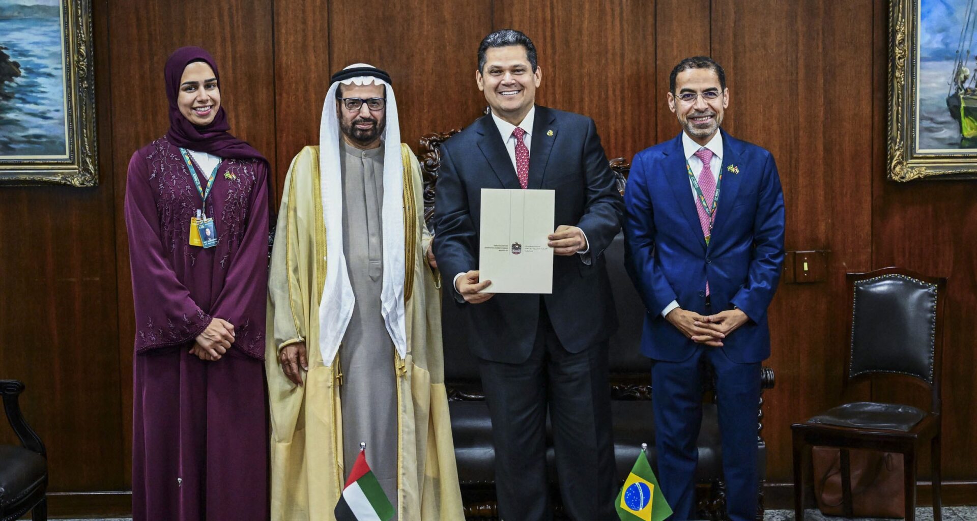 FNC discusses ties with Brazil and Belarus parliaments